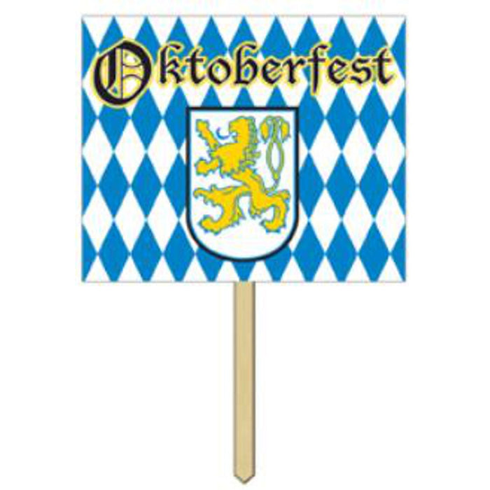 Oktoberfest Yard Sign - 12"X15"