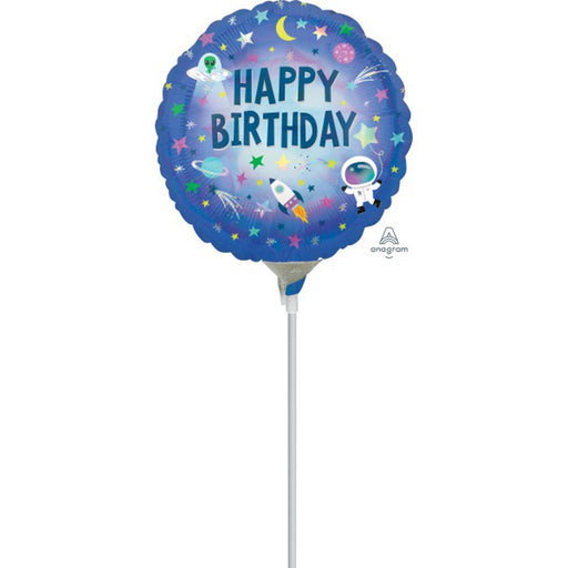 Outer Space Holographic Mylar Balloon (9-Inch)