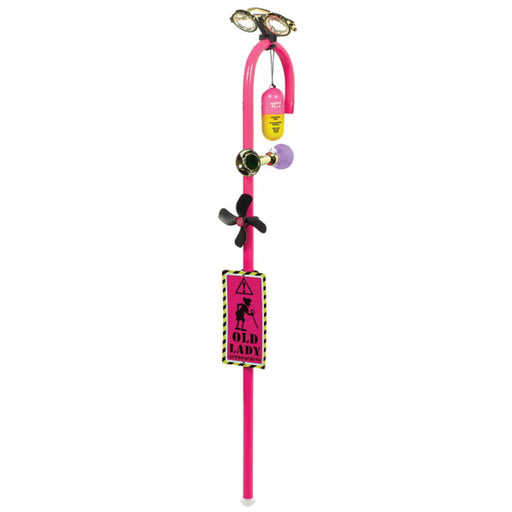 Over The Hill Female Led Cane With Foam Handle And Engraving