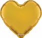 Prima Gold Heart Foil Balloon, 18 Inch