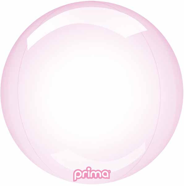 PRIMA GLASS SPHERE 10" PINK 1/PKG