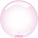 PRIMA GLASS SPHERE 20" PINK 1/PKGD