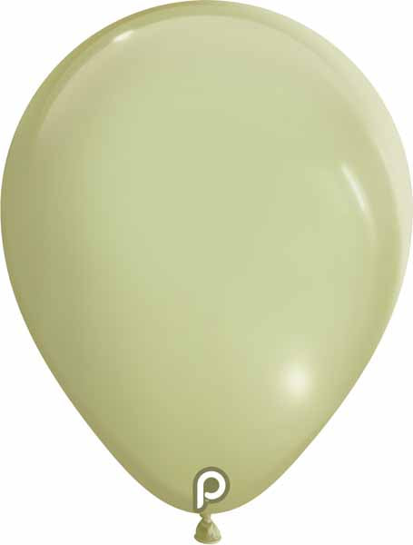 Prima Buttermilk 5 Inch Round Latex Balloons, 100 Pack