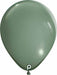 Prima Sage 5" Round Latex Balloons, 100 Count