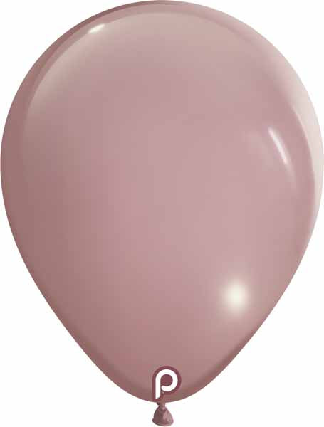Prima Dusty Rose 18-Inch Round Latex Balloons, 25 Count