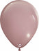 Prima Dusty Rose 18-Inch Round Latex Balloons, 25 Count