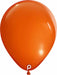 Prima Orange 5-Inch Round Latex Balloons, 100 Count