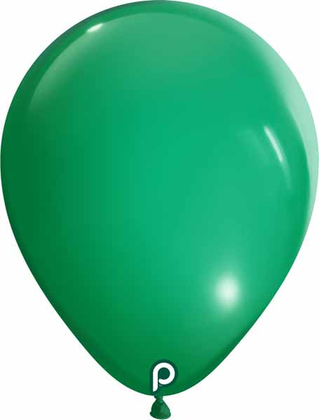 Prima Shamrock 5" Round Latex Balloons, 100 Count