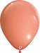 Prima Peach 5-Inch Round Latex Balloons, 100 Count