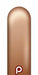Prima Glam Rose Gold 260 Latex Balloons, 50 Count