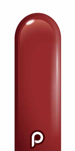 Prima Burgundy 260 Latex Twisting Balloons, 50 Count