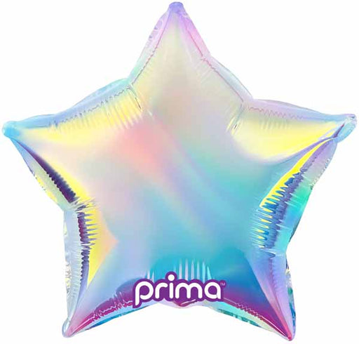 Prima Primadescent 4-Inch Star Foil Balloons, 10 Pack
