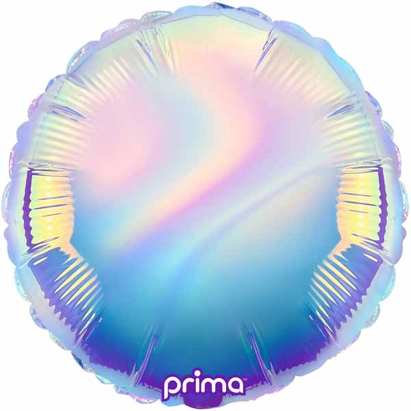 Prima Primadescent 10" Round Foil Balloons, 6 Pack
