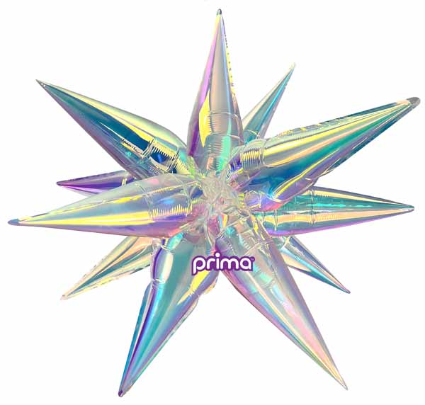 Prima Primadescent 26" Starburst Foil Balloon, 1 Count