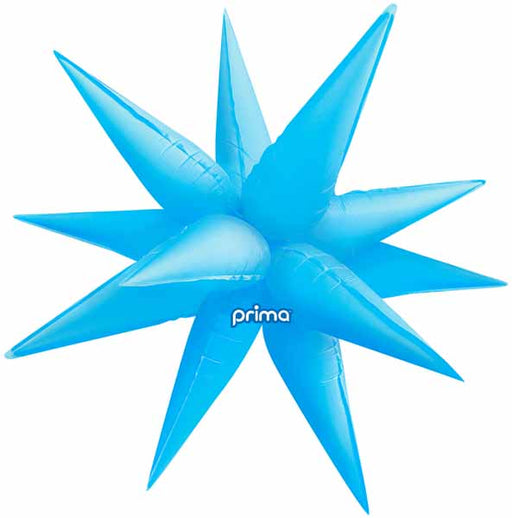 Prima Electric Blue 26-Inch Starburst Foil Balloon