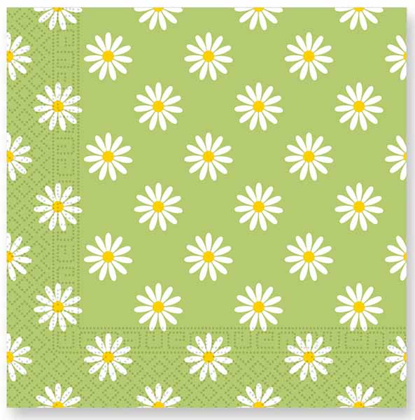 Daisy 3-Ply Luncheon Napkins, 20 Count