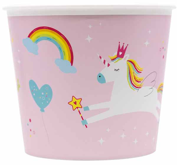 Unicorn Rainbow Popcorn Bucket, 2.2 L