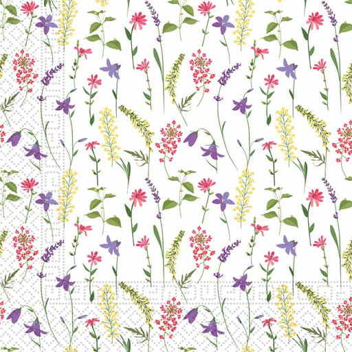Aromatic Flower 3-Ply Luncheon Napkins, 20 Count