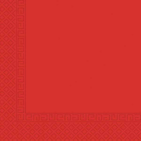 Solid Red 3-Ply Luncheon Napkins, 20 Count