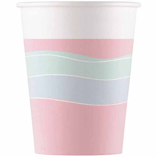 Elegant Party 7 oz Paper Cups, 8 Pack