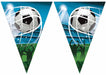 Soccer Fans Paper Triangle Flag Banner
