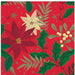 Holly & Poinsettia 3-Ply Luncheon Napkins, 20 Pack