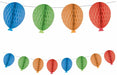 Rainbow Paper Honeycomb Garland