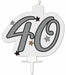 Milestone 40th Birthday Foil Balloon, 18 Inch
