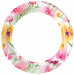 Spring Flowers 7.6-Inch Paper Plates, 8-Pack