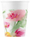 Spring Flowers 7 oz Paper Cups, 8 Pack