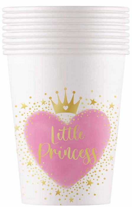 My Little Princess 7 oz Paper Cups, 8 Pack