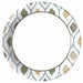 Boho Cells 9-Inch Paper Plates, 8 Pack