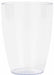 Clear Reusable Tumblers, 2 Pack
