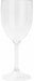 Clear Reusable Wine Glasses, 2 Pack
