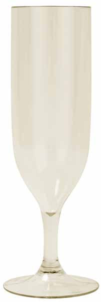Beige Reusable Champagne Glasses, 2 Pack
