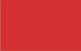 Red Plastic Tablecover, 47 x 70 Inches