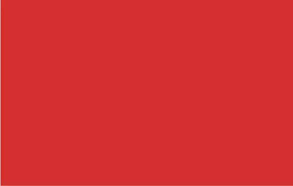 Red Plastic Tablecover, 47 x 70 Inches