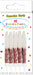 Rose Gold Spiral Birthday Candles with Holders, 10 Pack