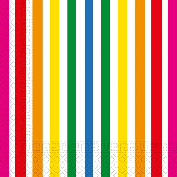 Bright Colour 2-Ply Luncheon Napkins, 20 Count