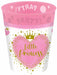 PARTY REUSE CUP 9OZ 4/PK LITTLE PRINCESS