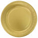 Metallic Gold 9-Inch Paper Plates, 8-Pack