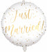 Just Married 18-Inch Foil Balloon