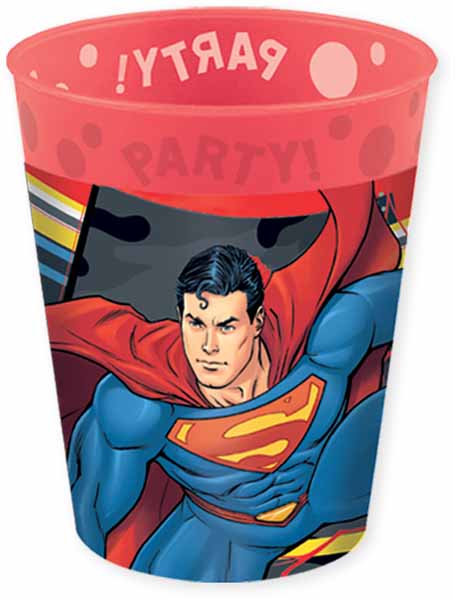 SUPERMAN KRYPTON REUSABLE CUP 9OZ 4P