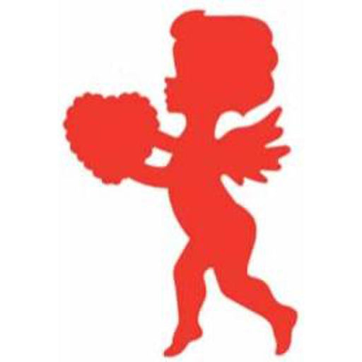 "Pack Of 12 9" Cutout Cupids - Bulk Decorations For Valentine'S Day"