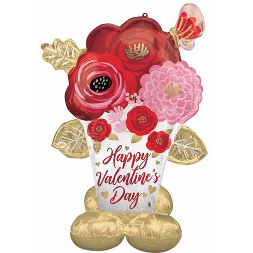 "Painted Flowers Balloon Package"