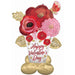 "Painted Flowers Balloon Package"