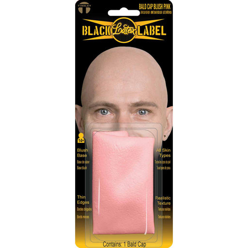 Pale Pink Bald Cap" Shimmer & Confetti Pale Pink Bald Cap" Shimmer & Confetti