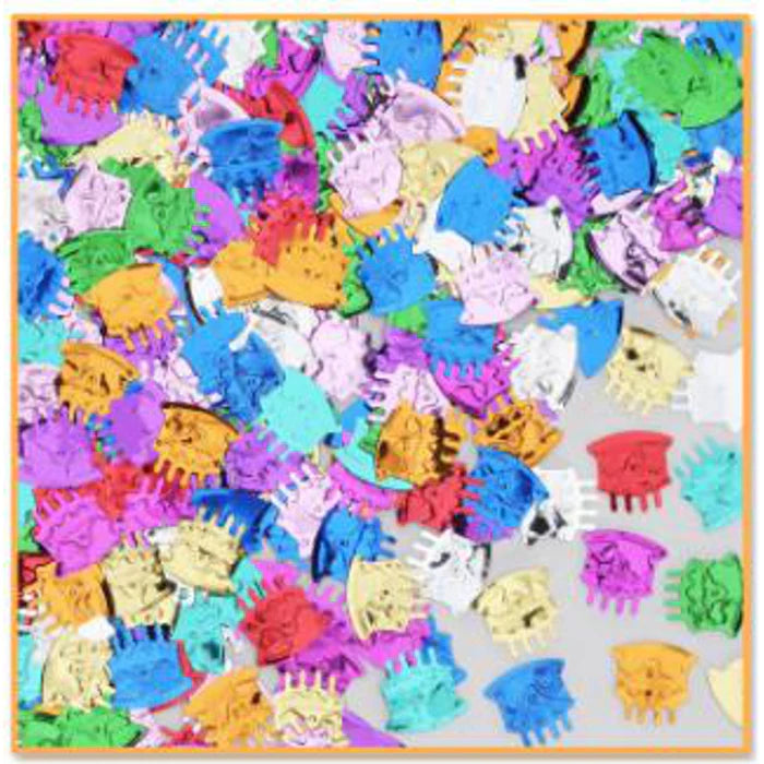 Multicolor Delight Party Cakes Confetti (3/Pk)