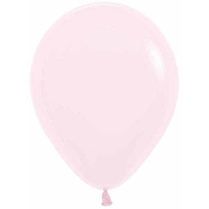 Pastel Matte Pink Latex Balloons 5" 100/Bg.