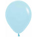 "Pastel Matte Blue Latex Balloons - Pack Of 100"